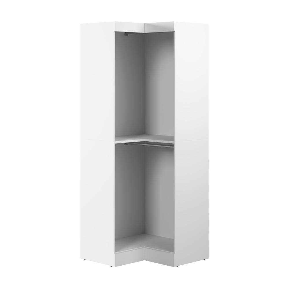 Contemporary Corner Closet System, 33W x 33D. Picture 1