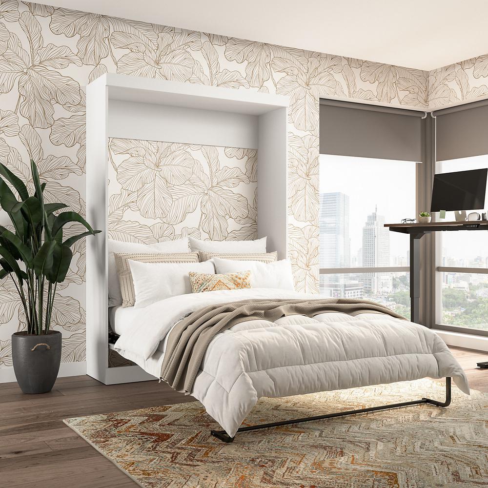 Murphy, 59-inch Space-Saving Wall Bed for Multipurpose Guest Room or Home Office. Picture 3
