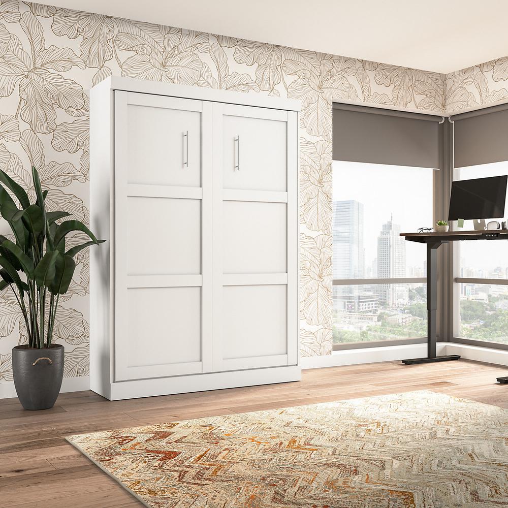 Murphy, 59-inch Space-Saving Wall Bed for Multipurpose Guest Room or Home Office. Picture 2