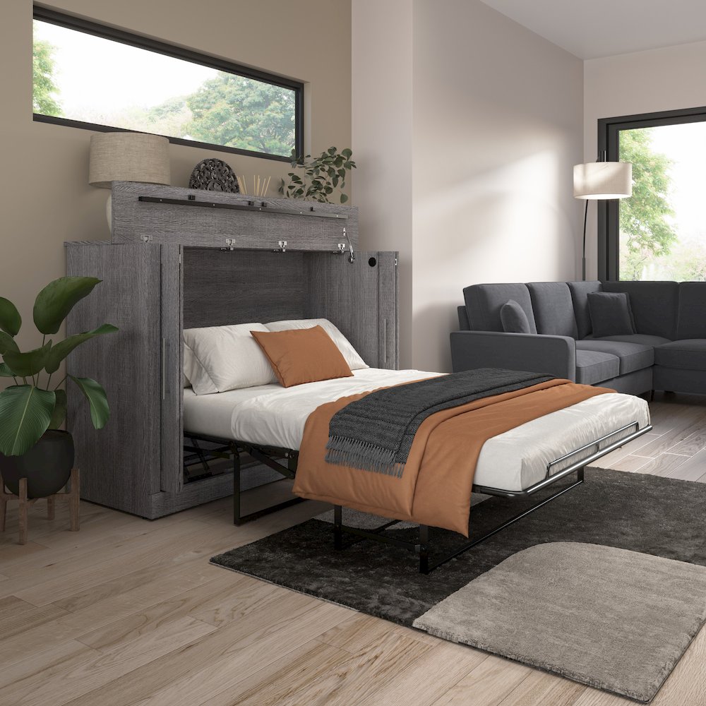 Pur 69W Full Cabinet Bed with Mattress. Picture 2