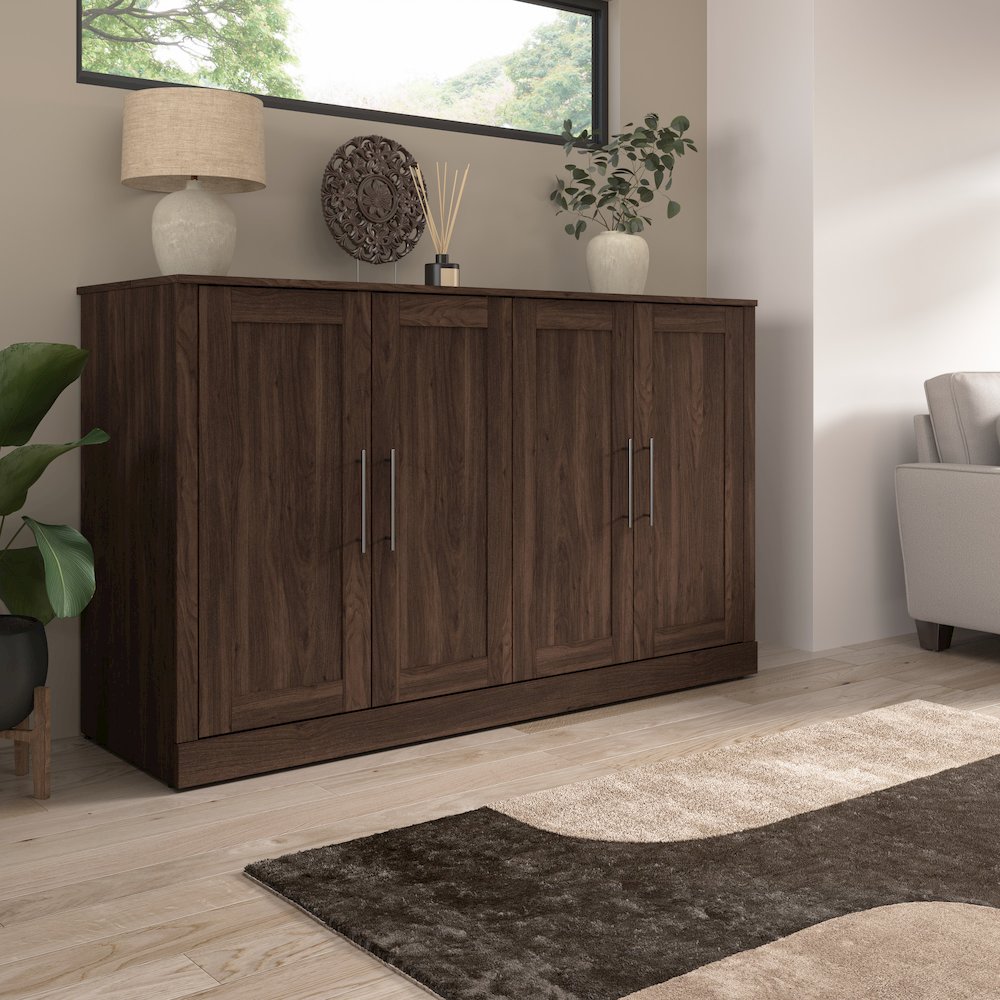 Pur 75W Queen Cabinet Bed with Mattress. Picture 3