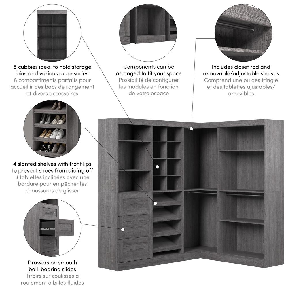 Pur 83W Walk-In Closet Organizer. Picture 4
