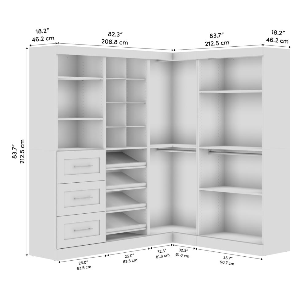 Pur 83W Walk-In Closet Organizer. Picture 5