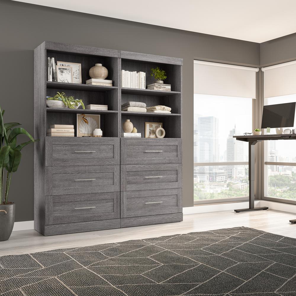 Pur 72W Closet Organizer with Drawers. Picture 3