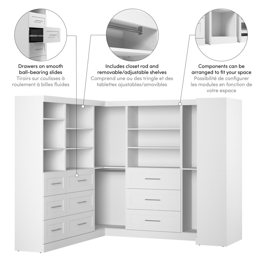 Pur 161W Walk-In Closet Organizer System. Picture 4