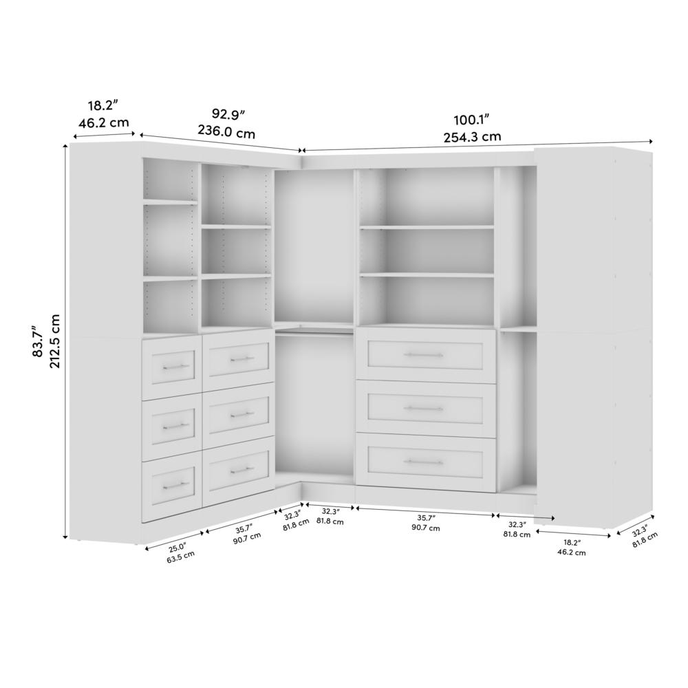 Pur 161W Walk-In Closet Organizer System. Picture 5