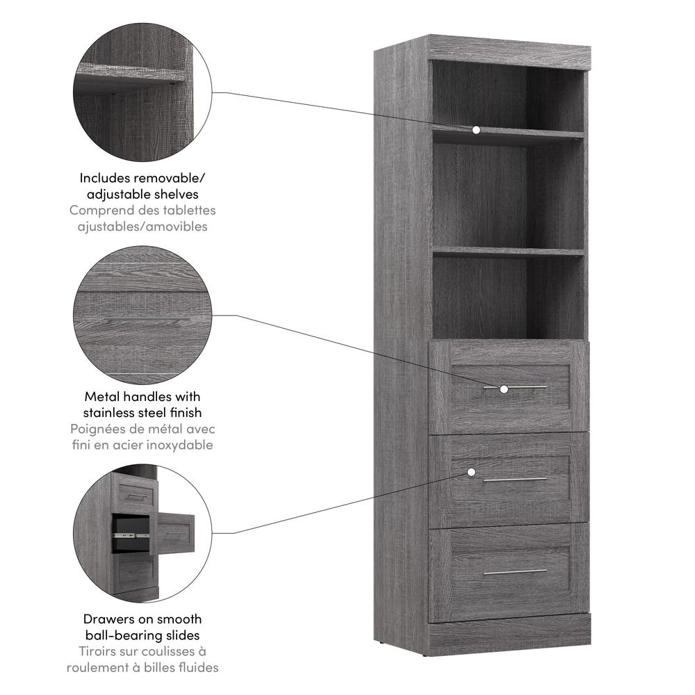 Pur 25W Closet Organizer with Drawers. Picture 4