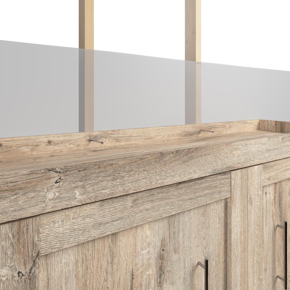 Queen Murphy 2 Shelving Units, 115-inch Space-Saving Wall Bed with Storage. Picture 12