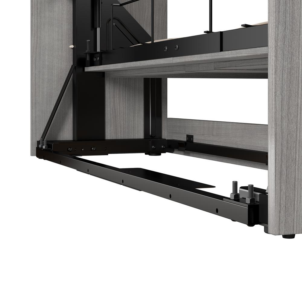 Queen Murphy Bed with 2 Shelving Units, 136-inch Space-Saving Wall Bed. Picture 11