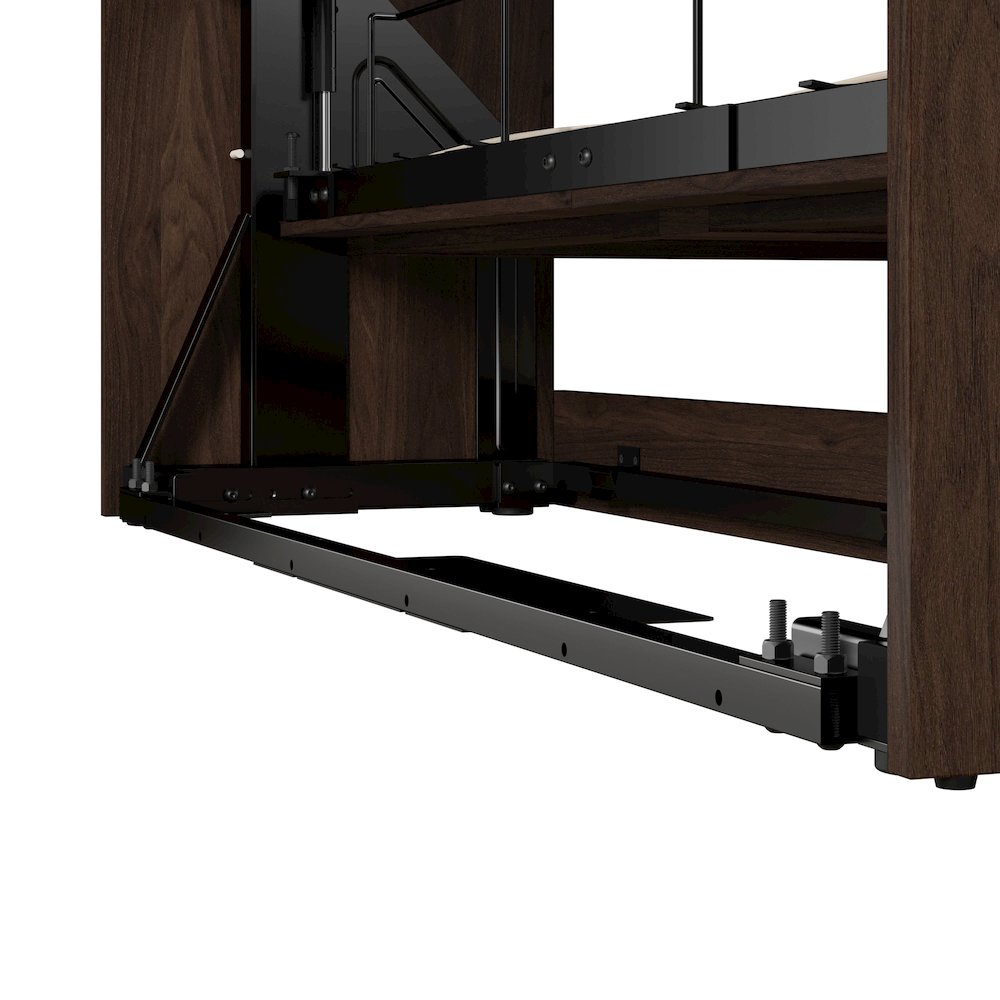 Pur Full Murphy Bed and 2 Shelving Units with Drawers (109W). Picture 3