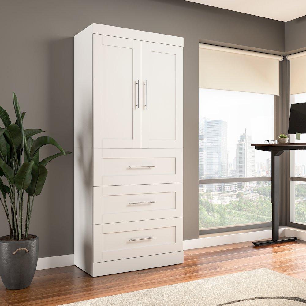 Pur 36W Wardrobe with Drawers. Picture 8