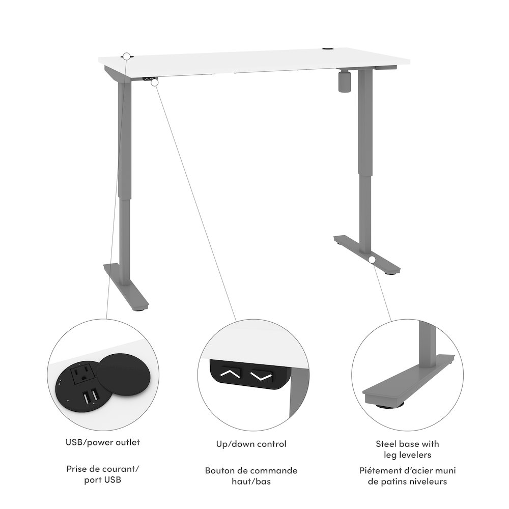 60W x 30D Standing Desk. Picture 1