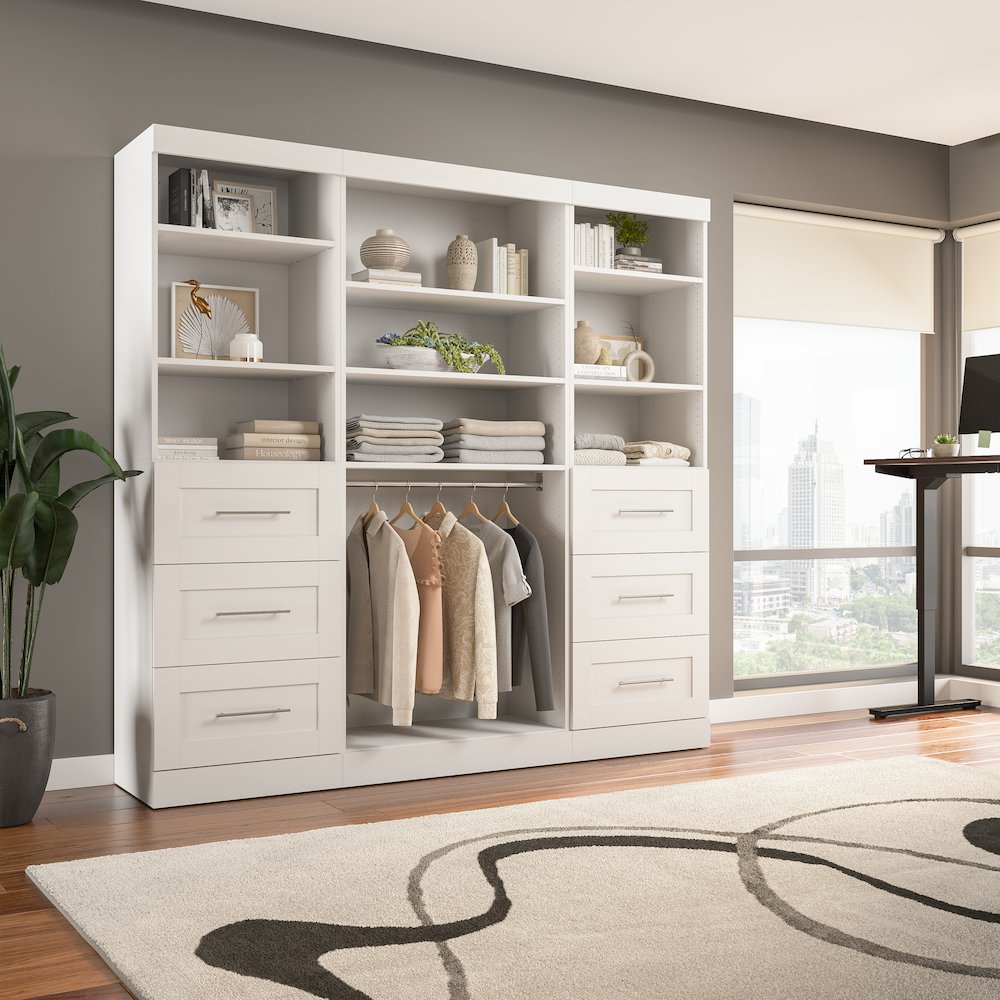 Pur 86W Closet Organization System with Drawers. Picture 5