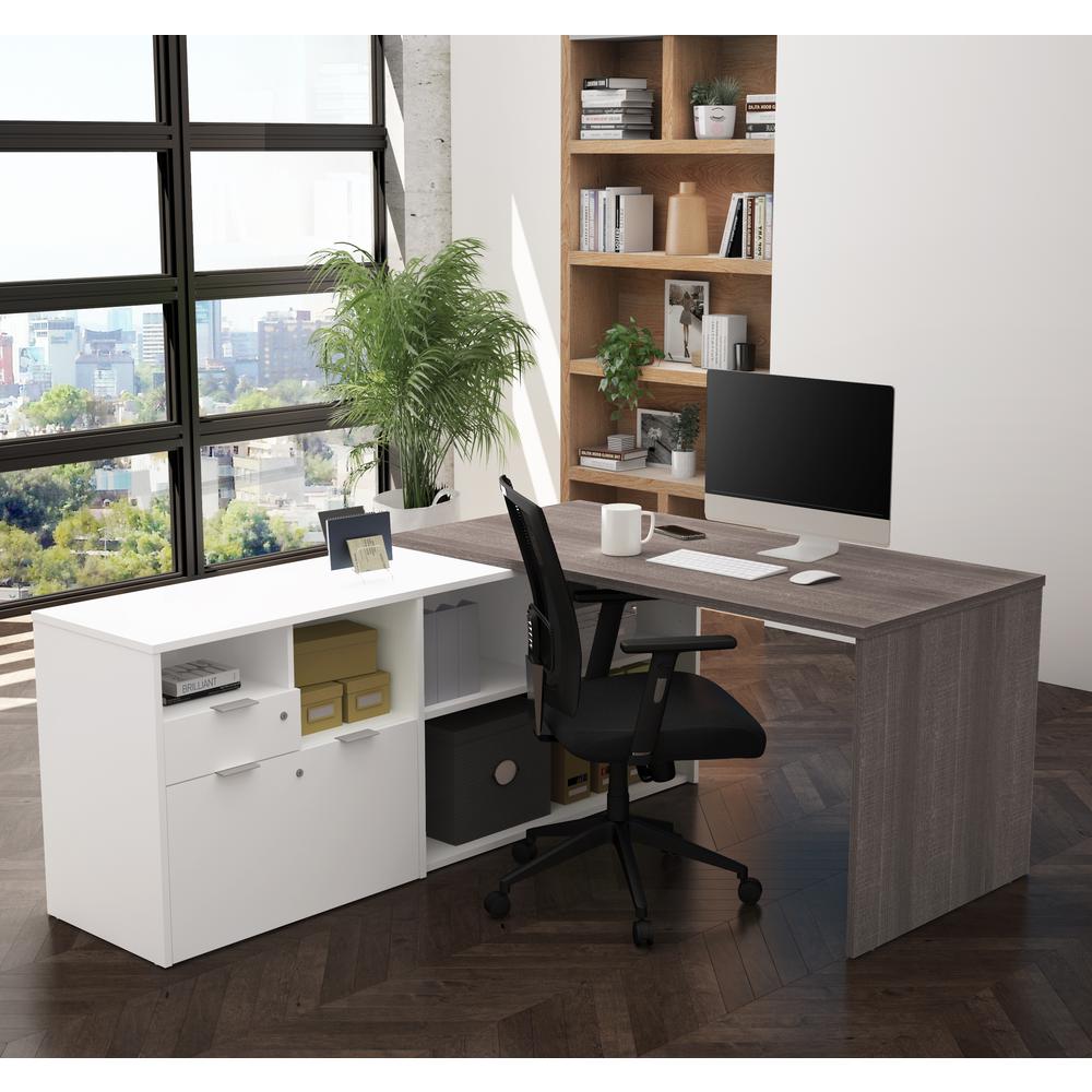 72W L-Shaped Desk. Picture 3