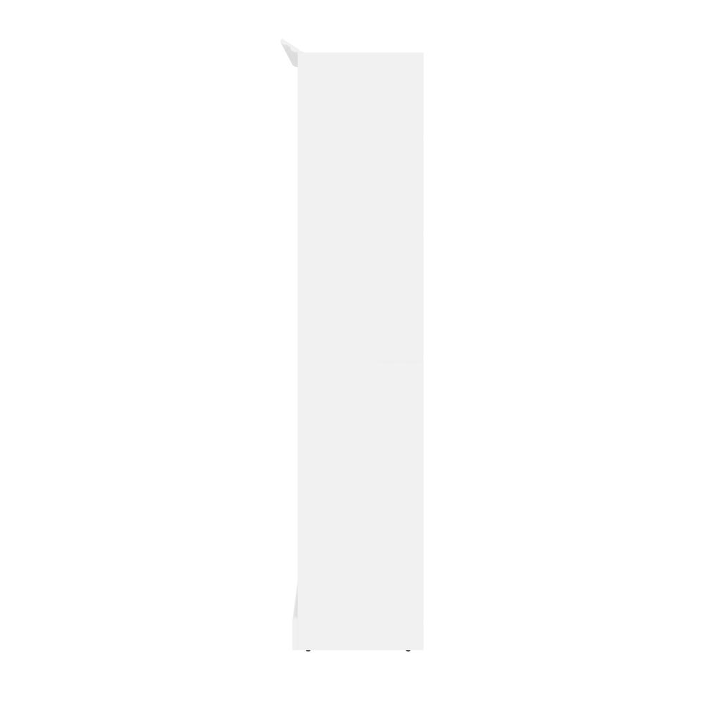 Versatile 36W Closet Organizer in White. Picture 9