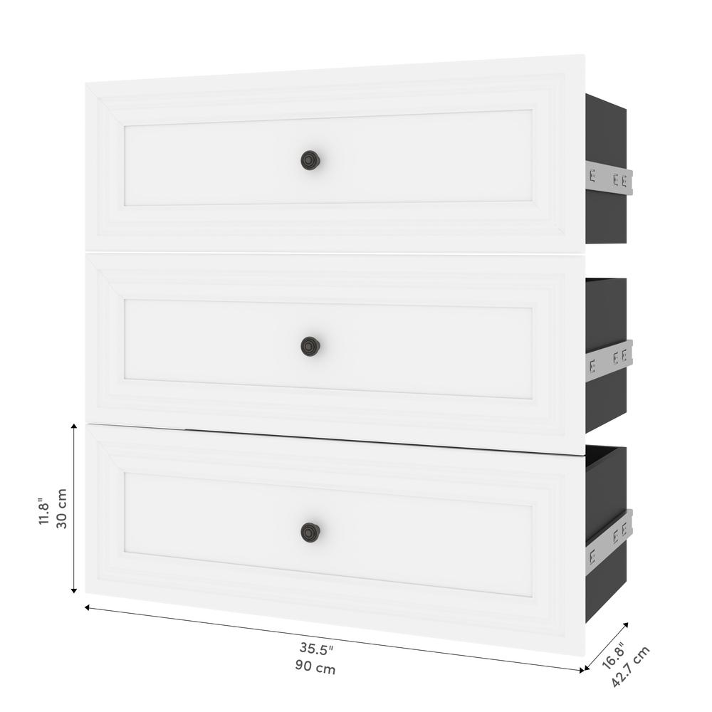 Versatile 3 Drawer Set for Versatile 36W Closet Organizer. Picture 10