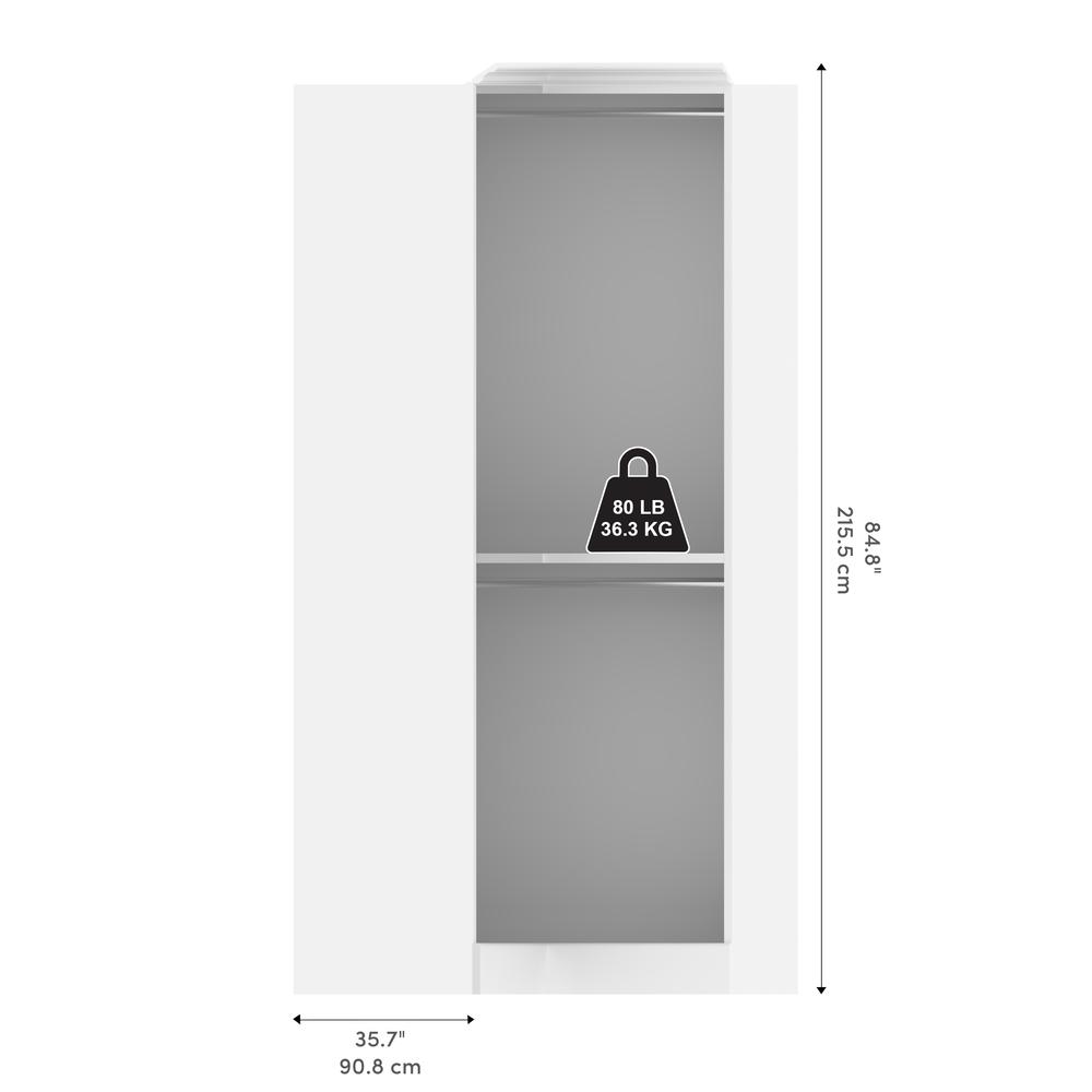 Versatile 36W Corner Closet Organizer. Picture 11