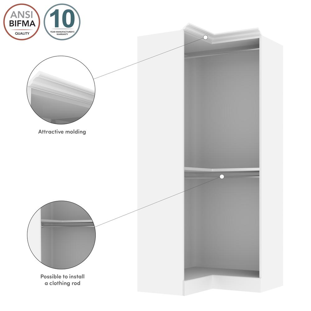 Versatile 36W Corner Closet Organizer. Picture 12