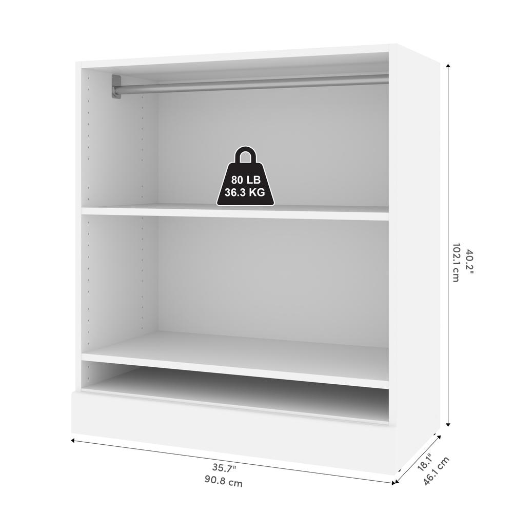 Versatile 36W Low Small Closet Organizer. Picture 10