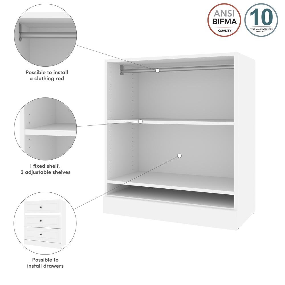 Versatile 36W Low Small Closet Organizer. Picture 12