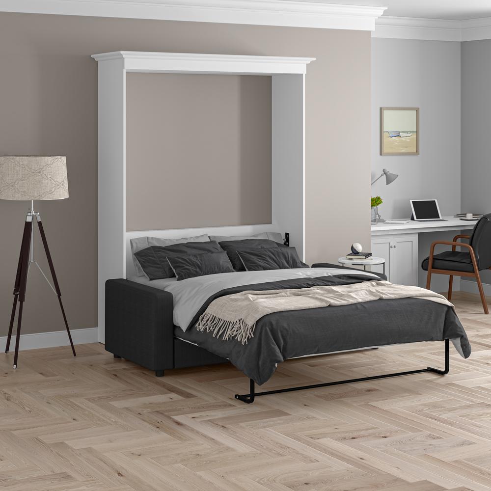Versatile Queen Murphy Bed with Sofa (78W). Picture 24