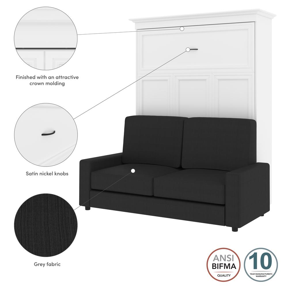 Versatile Queen Murphy Bed with Sofa (78W). Picture 10