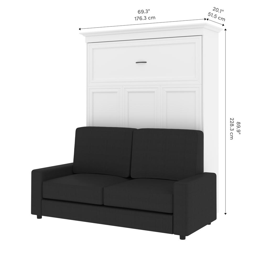Versatile Queen Murphy Bed with Sofa (78W). Picture 12