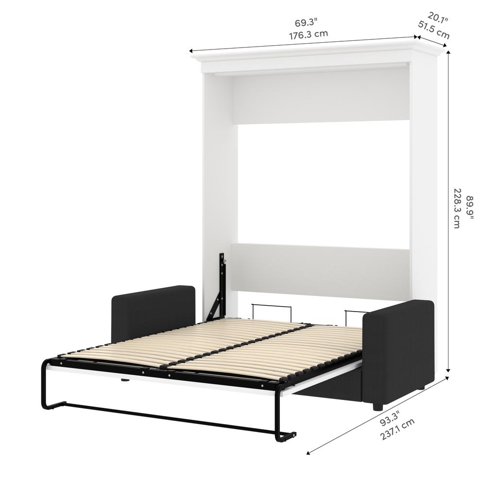 Versatile Queen Murphy Bed with Sofa (78W). Picture 13