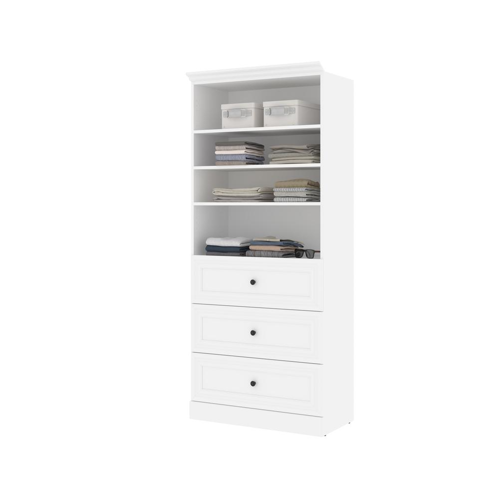 Versatile 36W Closet Organizer with Drawers. Picture 3