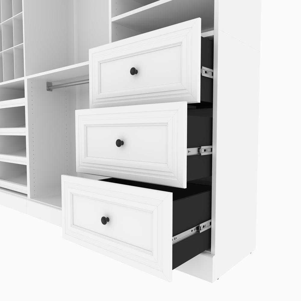 Versatile 86W Closet Organization System with Drawers. Picture 5