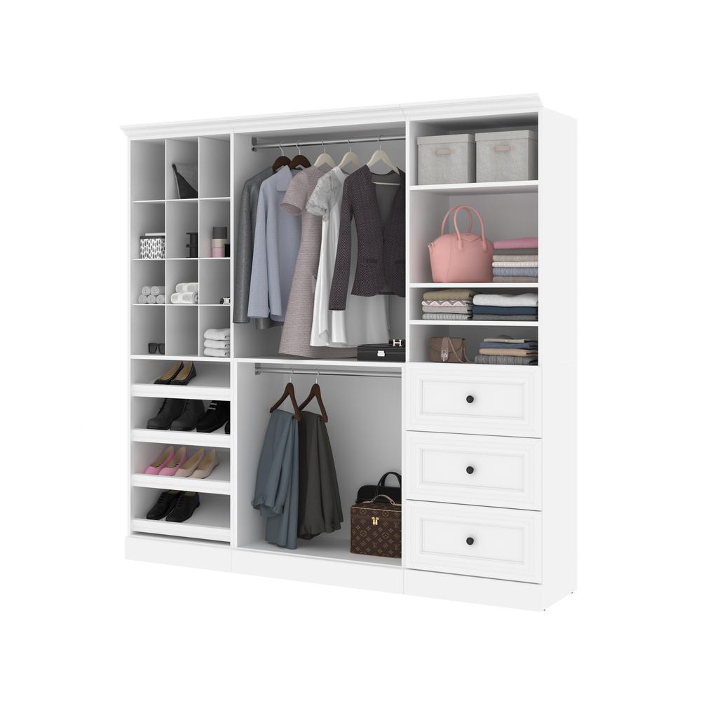 Versatile 86W Closet Organization System with Drawers. Picture 2