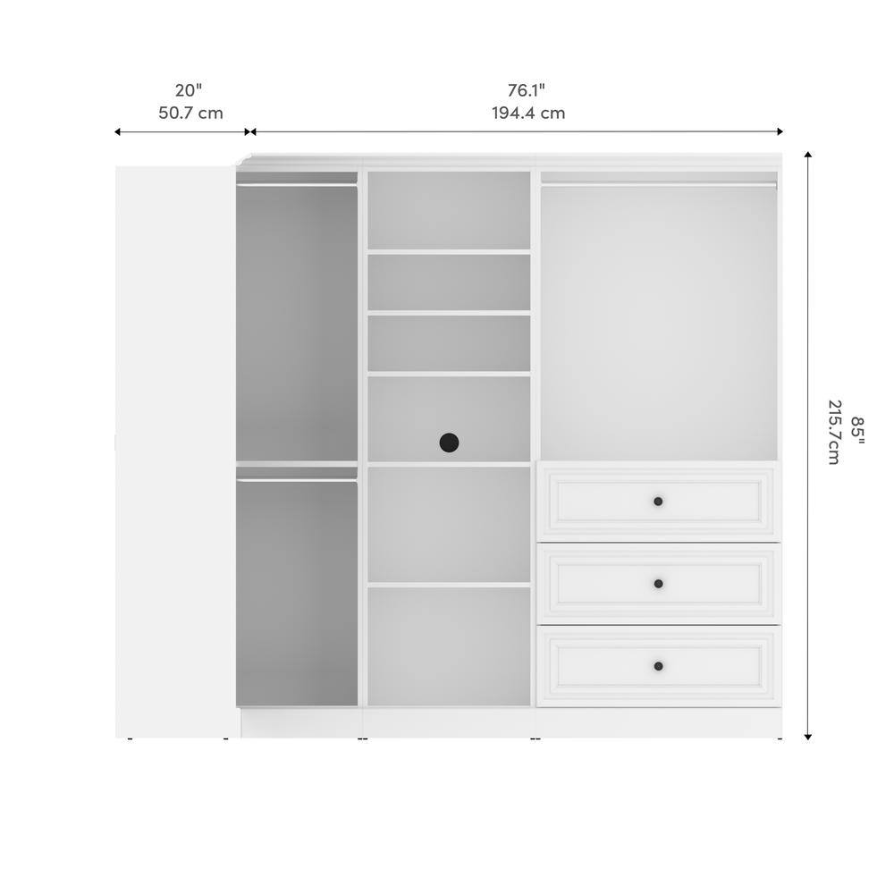 Versatile 97W Walk-In Closet Organizer. Picture 11