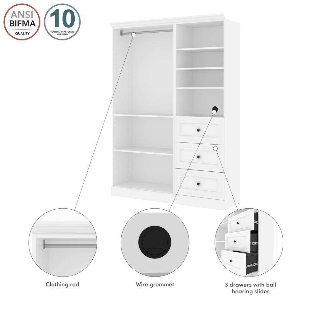 Versatile 61W Closet Organizer System. Picture 6