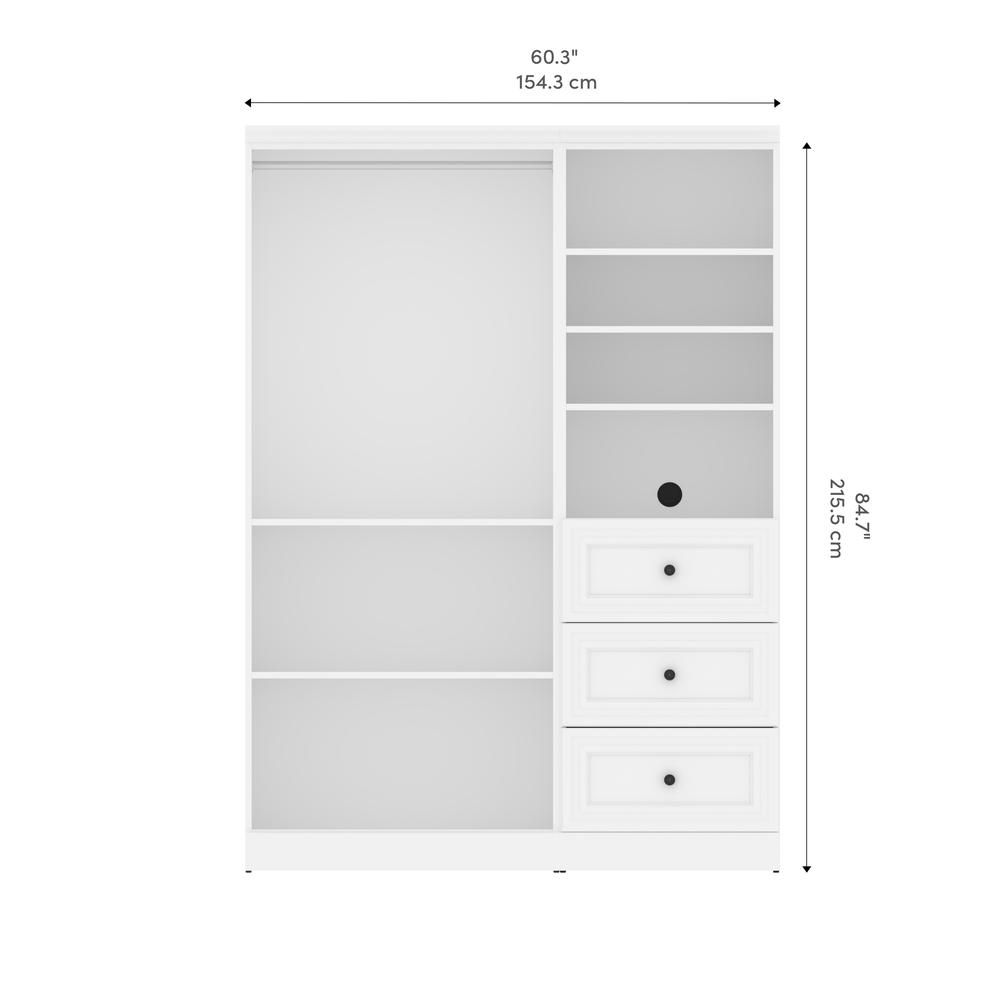 Versatile 61W Closet Organizer System. Picture 11