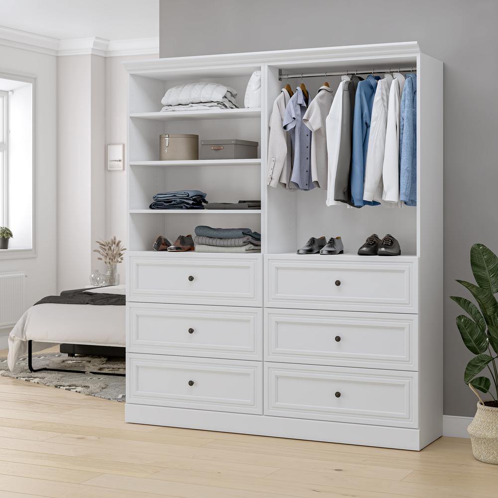 Versatile 72W Closet Organizer with Drawers. Picture 14