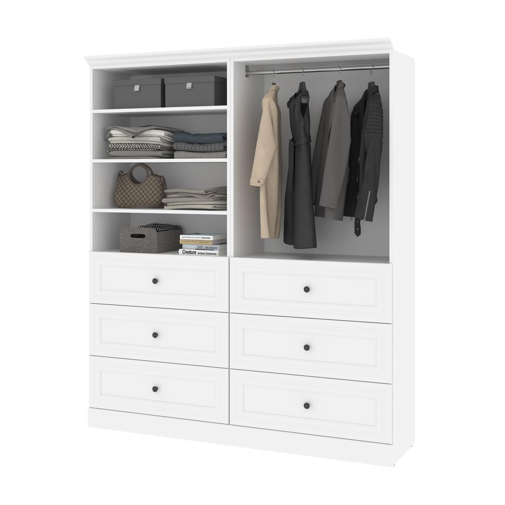 Versatile 72W Closet Organizer with Drawers. Picture 3
