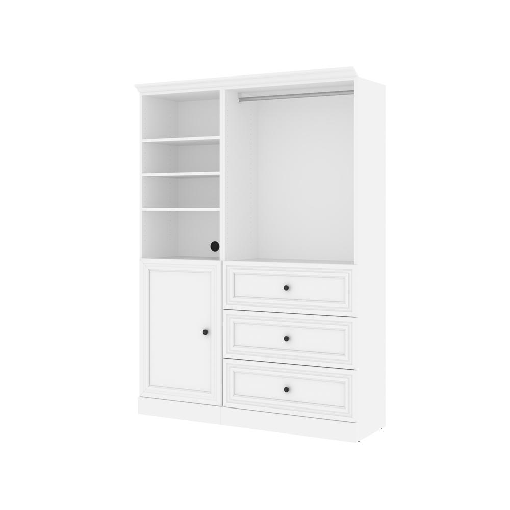 Versatile 61W Closet Organizer System with Doors. Picture 2