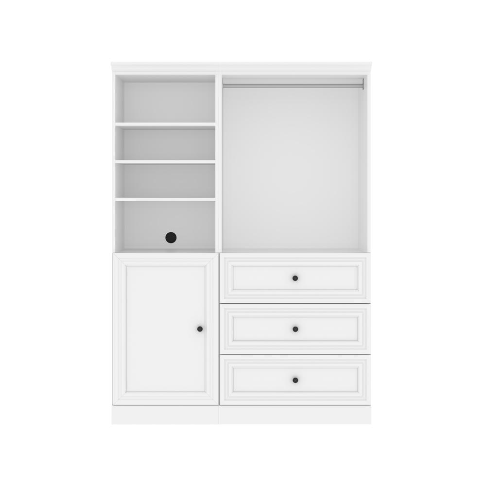 Versatile 61W Closet Organizer System with Doors. Picture 1
