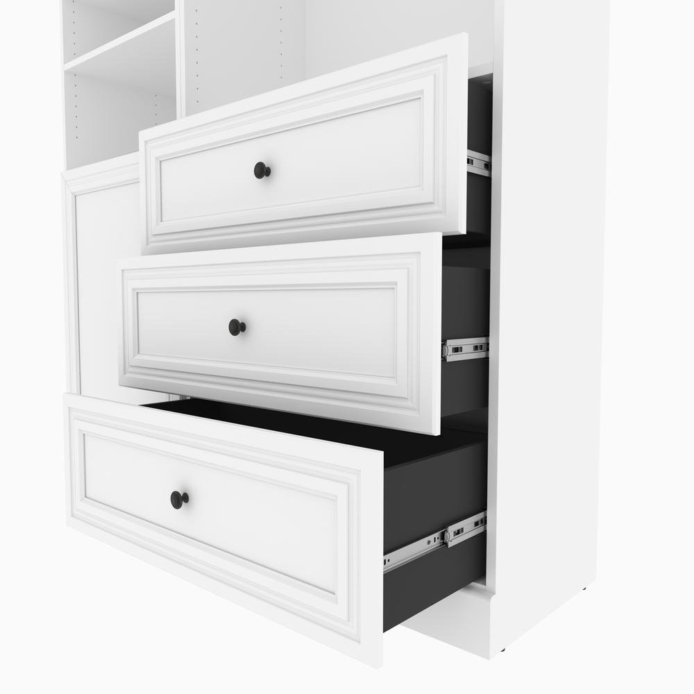 Versatile 61W Closet Organizer System with Doors. Picture 7