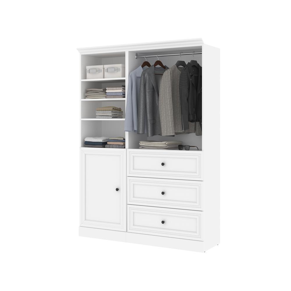 Versatile 61W Closet Organizer System with Doors. Picture 3