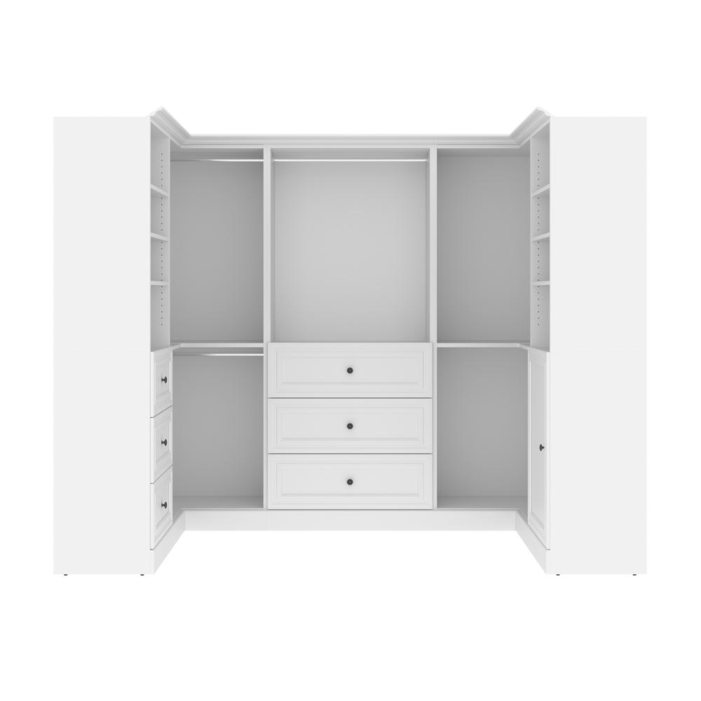 Versatile 108W U-Shaped Walk-In Closet Organizer. Picture 1