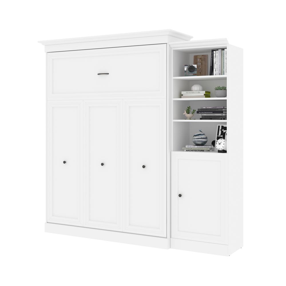 Versatile Queen Murphy Bed and Closet Organizer with Doors (92W). Picture 3
