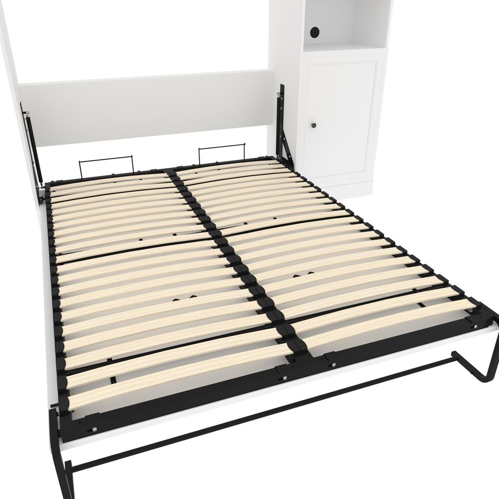 Versatile Queen Murphy Bed and Closet Organizer with Doors (92W). Picture 15