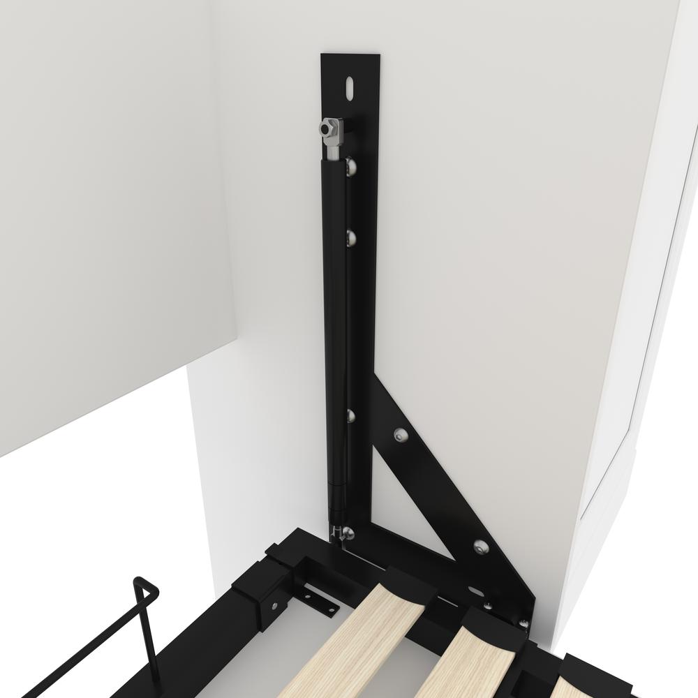 Versatile Queen Murphy Bed and Closet Organizer with Doors (92W). Picture 16