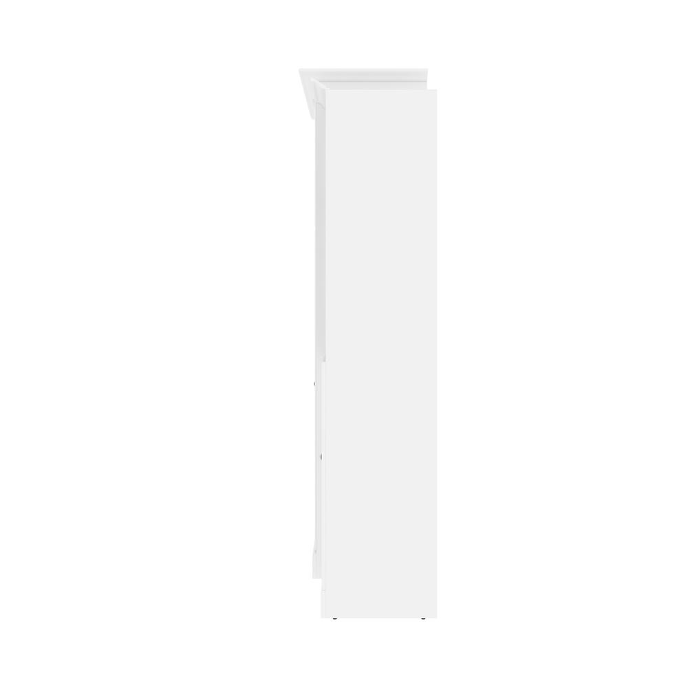 Versatile Queen Murphy Bed and Closet Organizer with Doors (92W). Picture 21