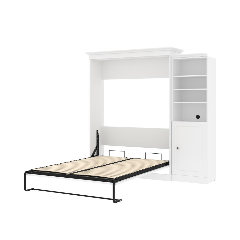 Versatile Queen Murphy Bed and Closet Organizer with Doors (92W). Picture 23