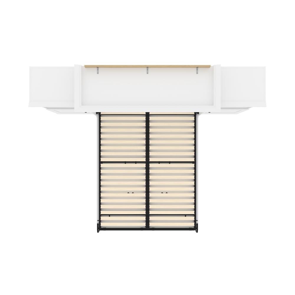 Versatile Queen Murphy Bed and 2 Closet Organizers with Doors (115W). Picture 6
