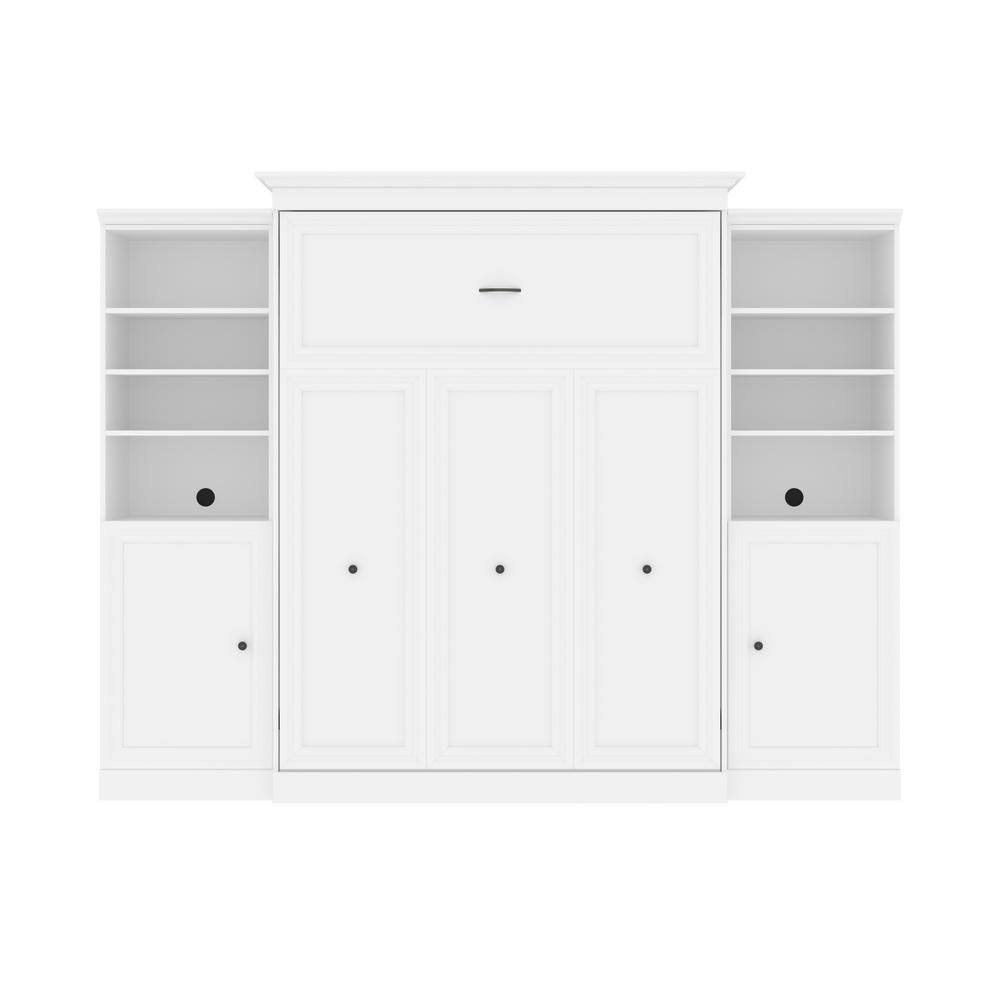 Versatile Queen Murphy Bed and 2 Closet Organizers with Doors (115W). Picture 1