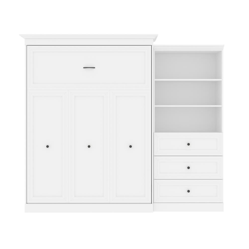 Versatile Queen Murphy Bed and Closet Organizer with Drawers (103W). Picture 1