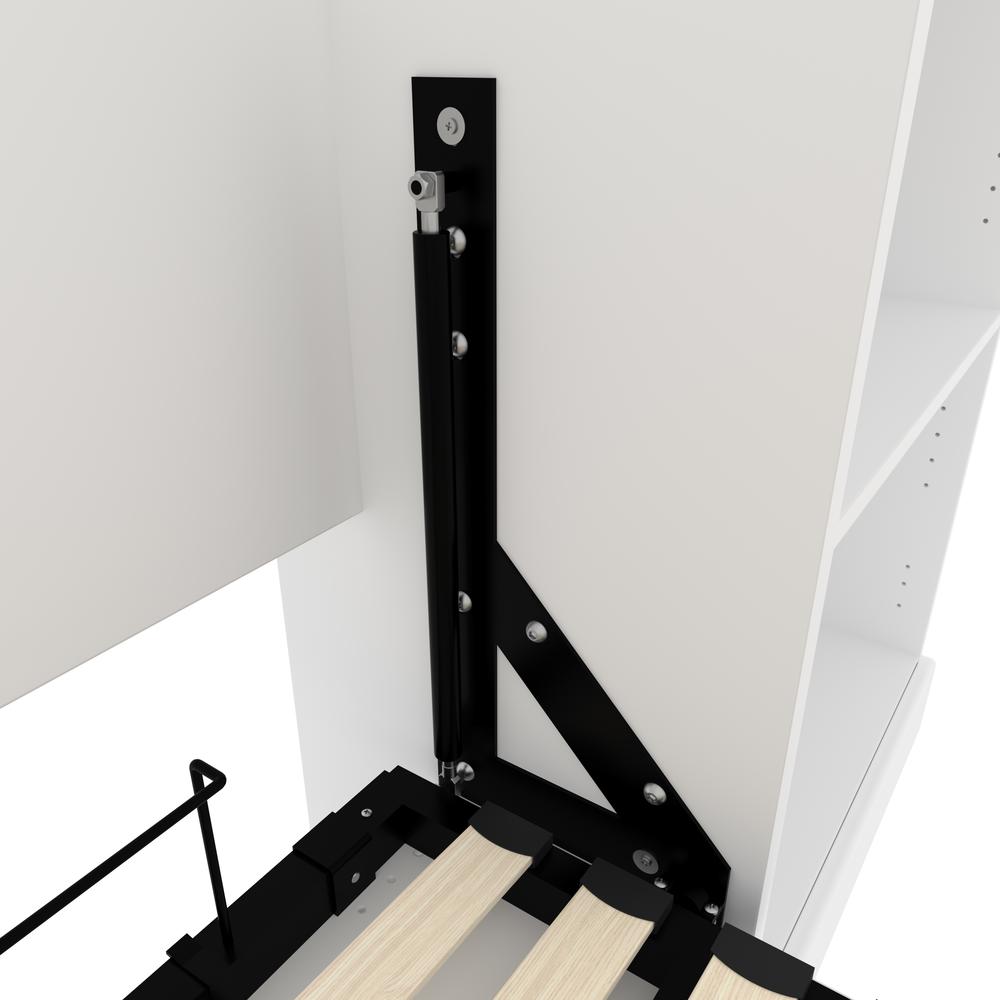 Versatile Full Murphy Bed and 2 Closet Organizers (109W). Picture 19